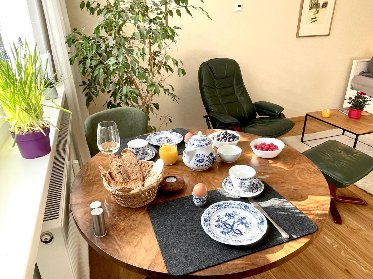 Zentrumsnahe Leipzig-Apartments, Nahe Ufz Und Bmw Inkl Parkplatz Und Fahrraeder Esterno foto