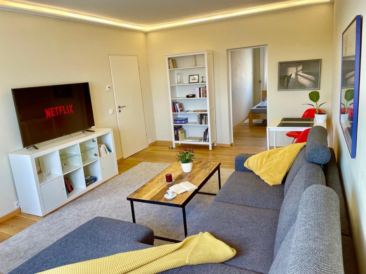 Zentrumsnahe Leipzig-Apartments, Nahe Ufz Und Bmw Inkl Parkplatz Und Fahrraeder Esterno foto